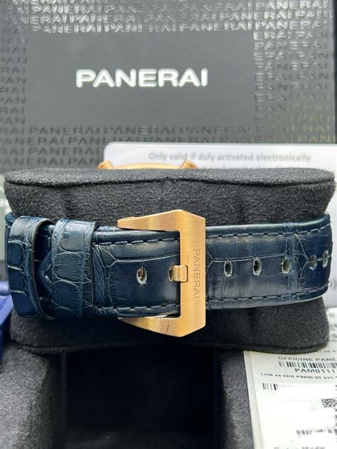 panerai 01111|Panerai 111 strap size.